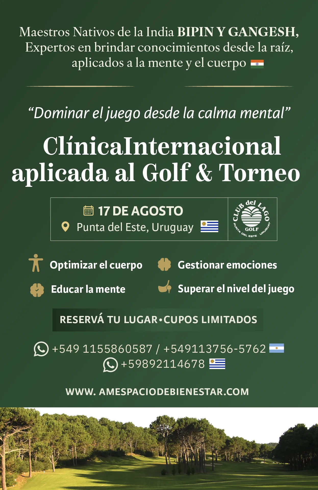 Cl&iacute;nica Internacional Golf PDE 17 de Agosto 2026