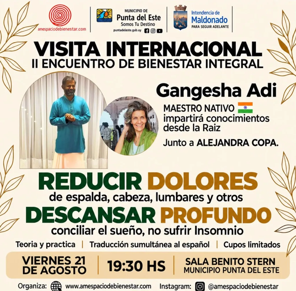 II Encuentro de Bienestar Integral - Reducir Dolores & Descansar Profundo - Viernes 21 de agosto 2026
